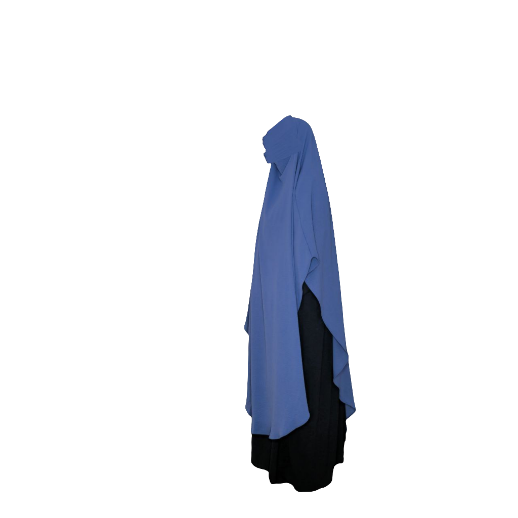 Maxi Khimar - Denim