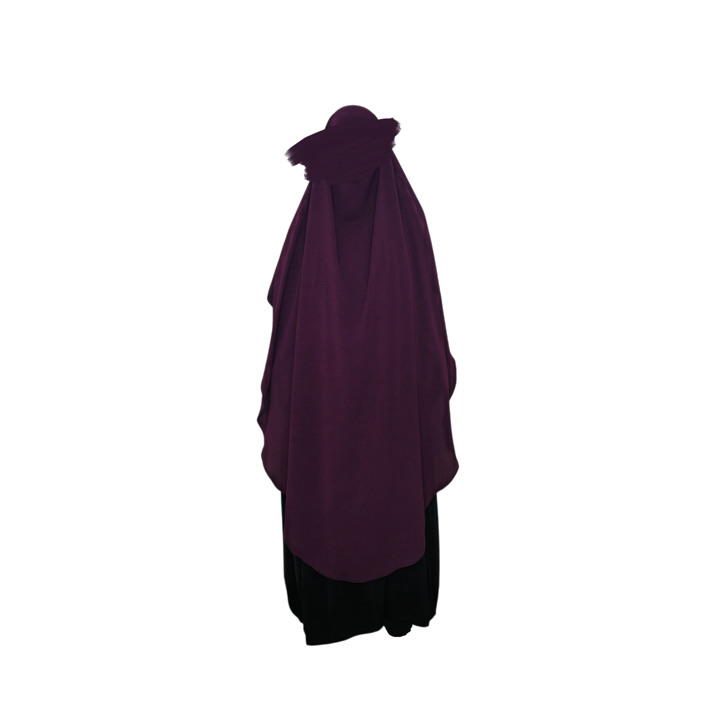 Maxi Khimar - Plum