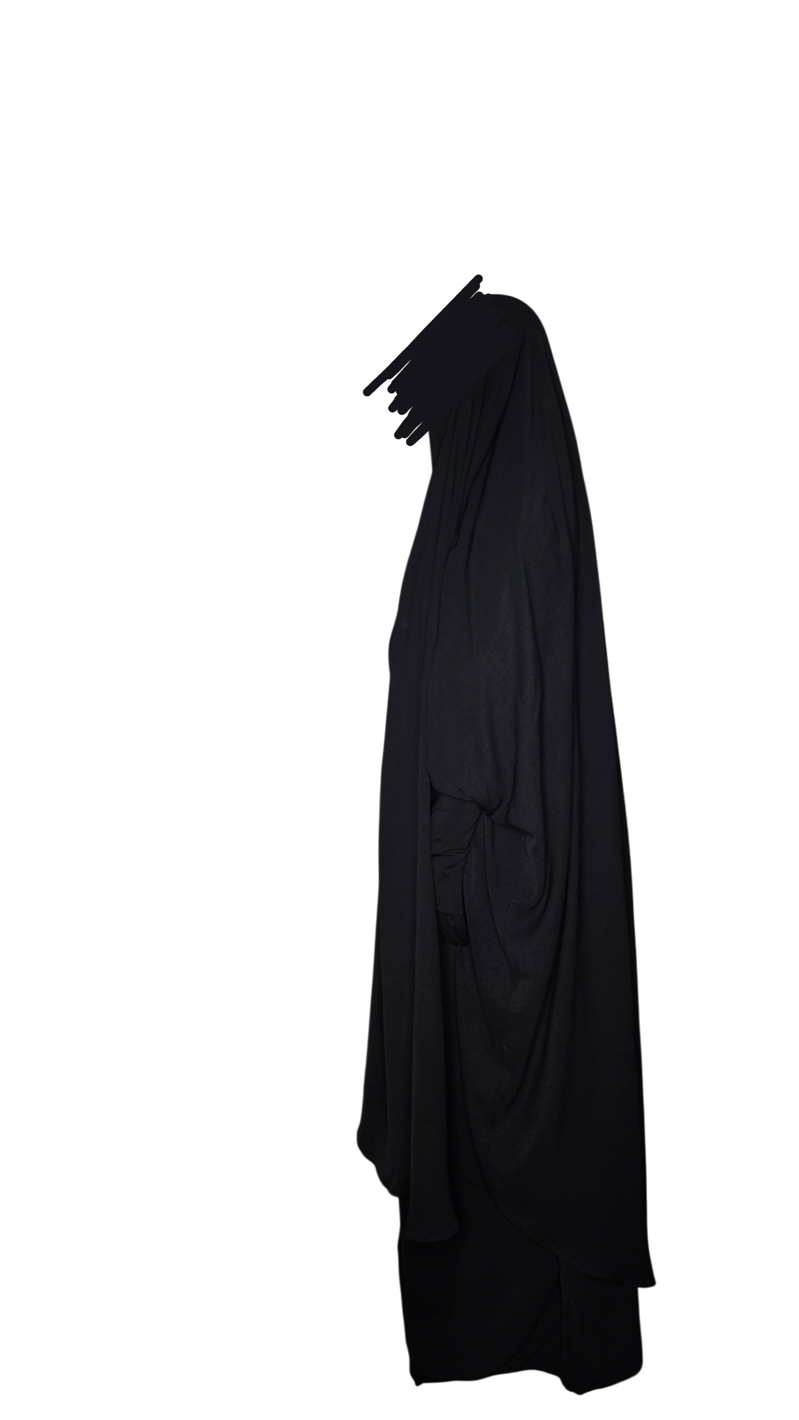 Crepe x Jersey - Black
