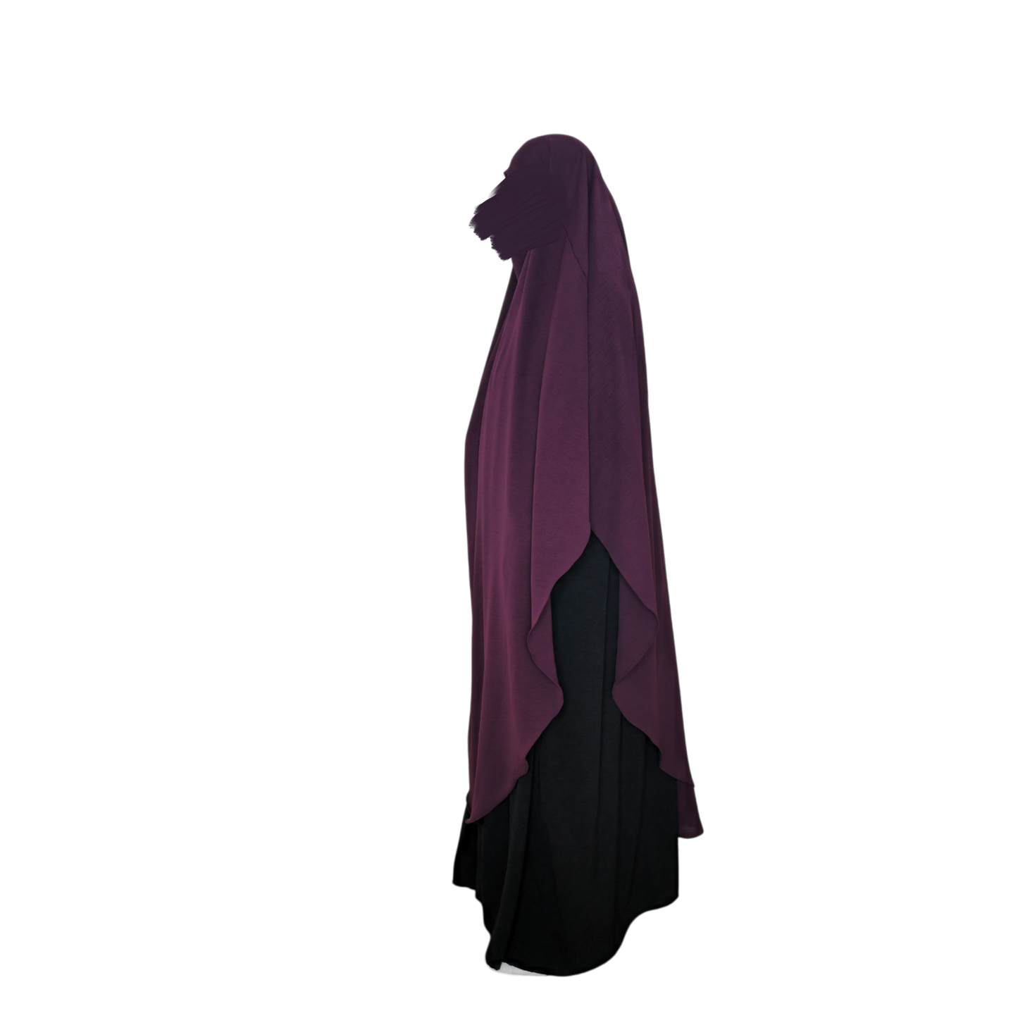 Maxi Khimar - Plum