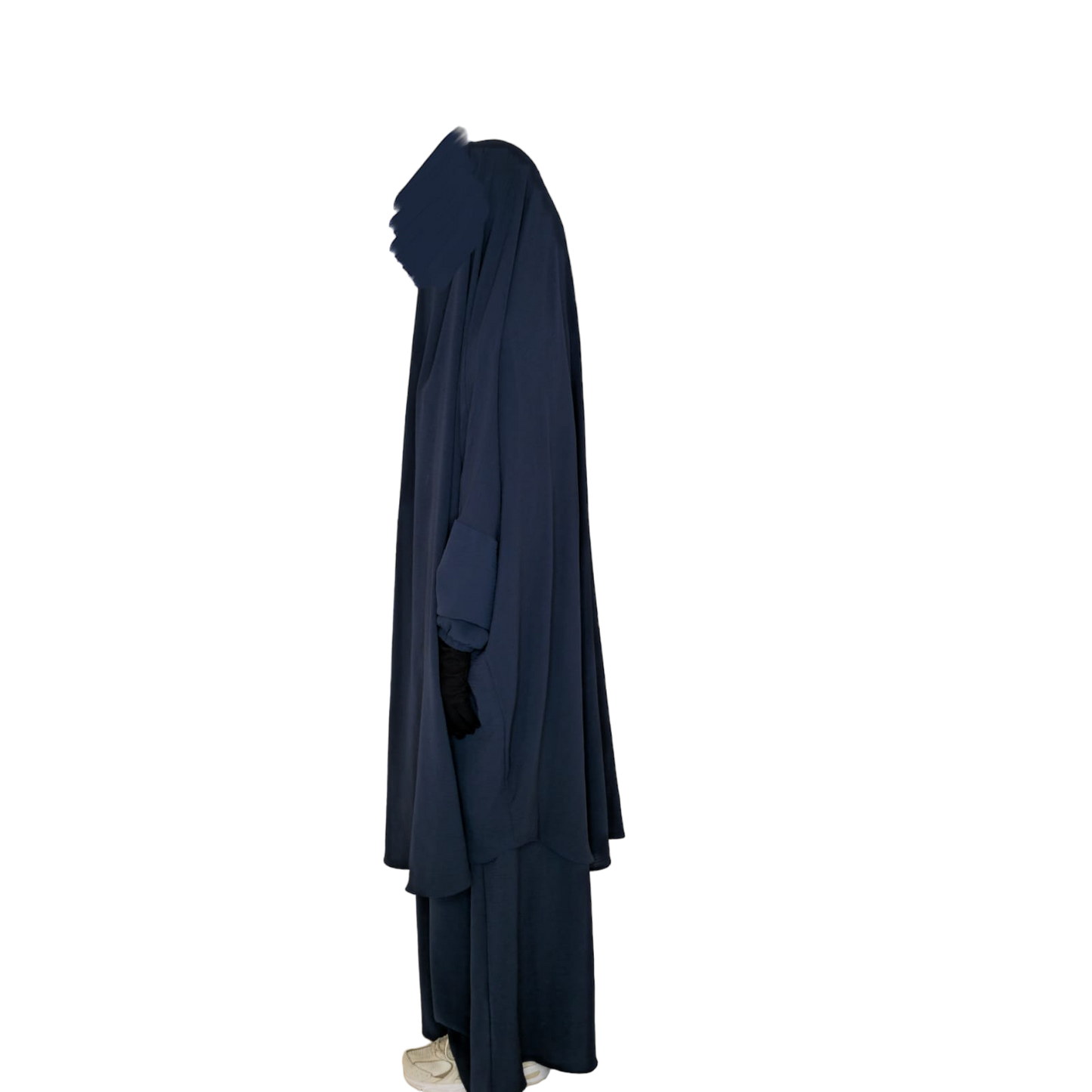 Two Piece Jilbab - Ocean Blue