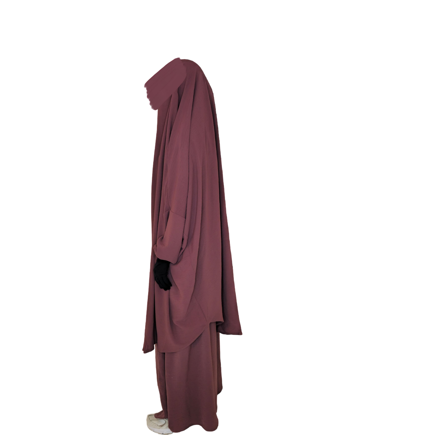 Two Piece Jilbab - Grape