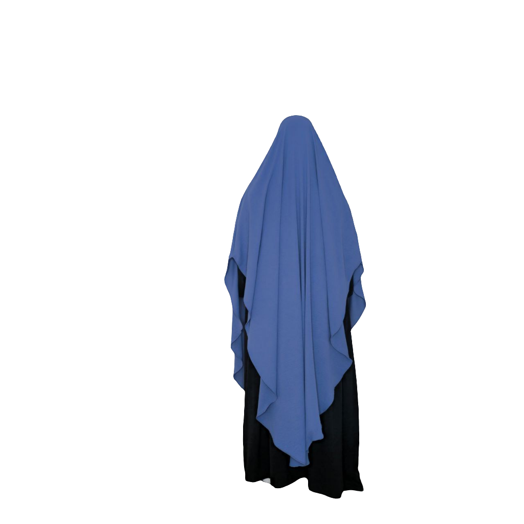 Maxi Khimar - Denim