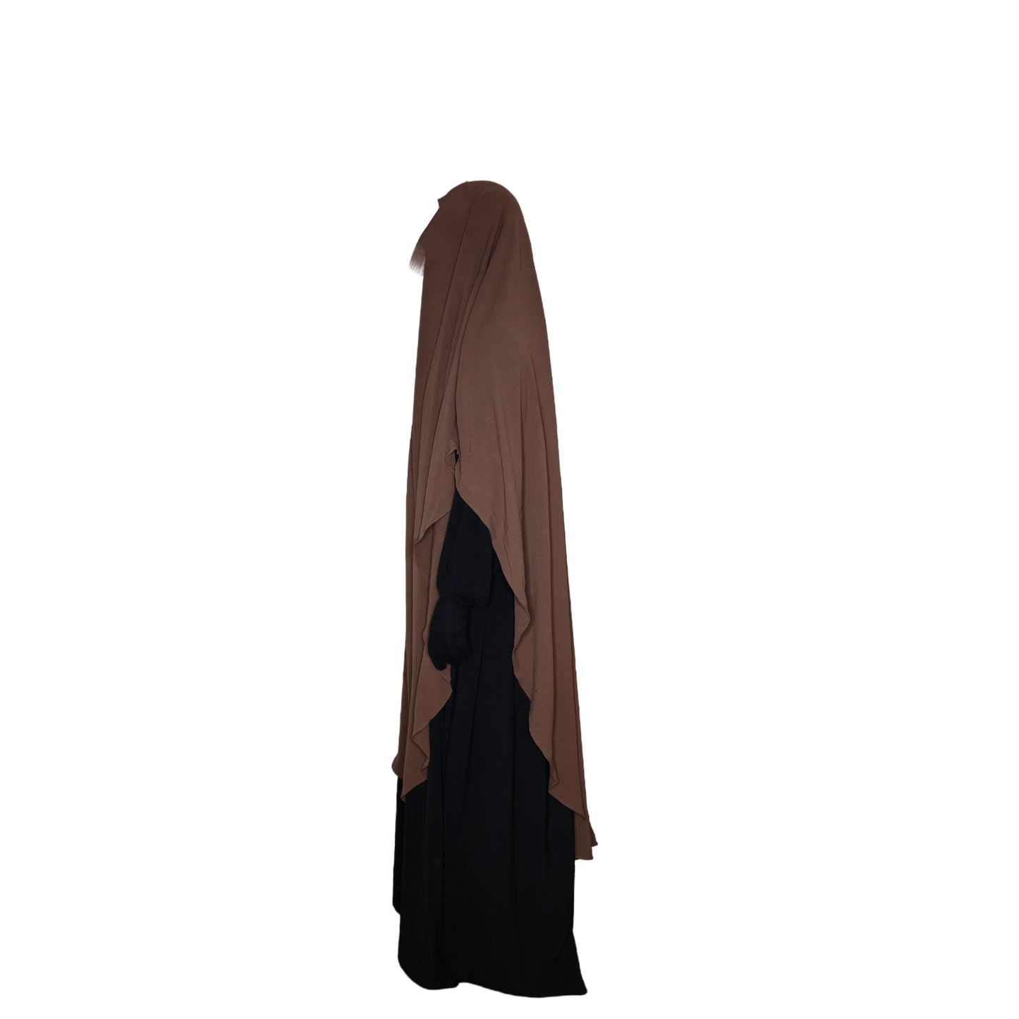 Maxi Khimar - Hazelnut