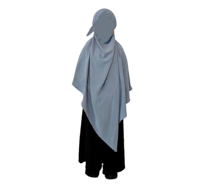 Mini Khimar - Mavi